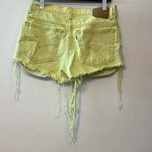 Levi’s “dyed” shorts